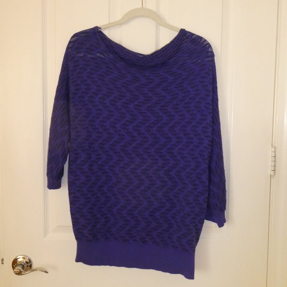 Dana Buchman Short Sleeve Sweater Size XL